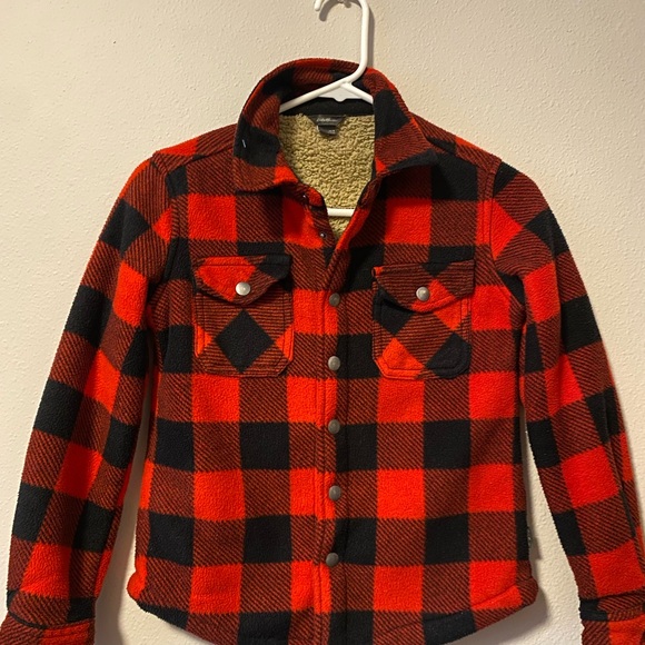 Plaid Fleece Jacket - Picture 1 of 5